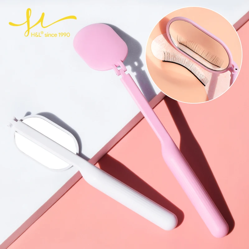 

Lash Romance Foldable Mirror Eyelash Inspection Large Mirror Plastic Mirror Handle For Grafting Tools High Quality