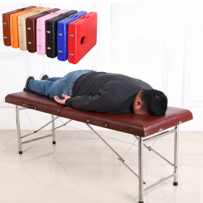 접이식 살롱 마사지 침대, 래쉬 페디큐어, 전신 문신, 마사지 침대 헤드보드, 페이셜 뷰티 가구, 테이블 드 마사지, LJ50MB 