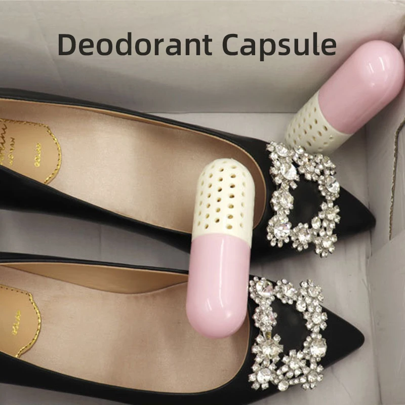 Activated Charcoal Deodorizer Capsule Shape Shoes Odor Eliminator Sports Gloves Bags Fresh Perspiration Absorber