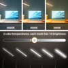 LED Desk Lamp for Office Home, Eye-Caring Desk Light Lamp with Stepless Dimming Adjustable Flexible Gooseneck Adjustable Light 2