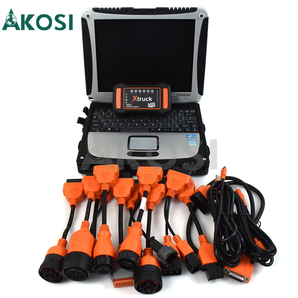 

Heavy equipment Xtruck HDD Y009 Universal Multifunctional 6 in 1 Excavators Construction Vehicles Diagnosis Tools With CF19