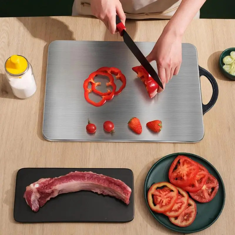 Nonslip Cutting Board Mat Portable Nonslip Cutting Board Reuseable  Vegetable Meat Chopping Sheet Multifunctional Table Board Mat - AliExpress