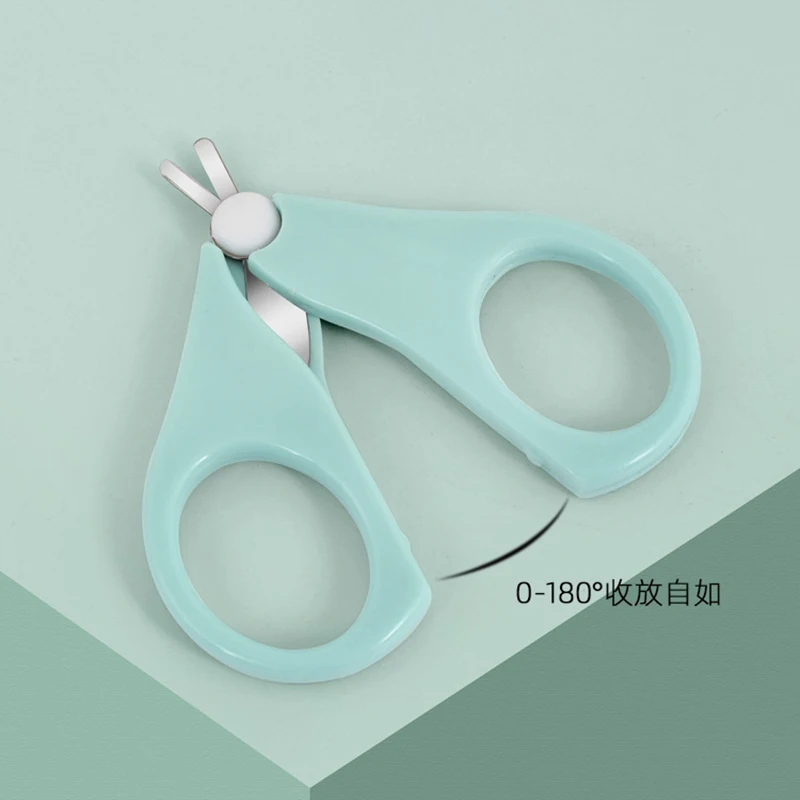 Safety Mini Nail Clippers Scissors Cutter Convenient Daily Baby Nail Shell Shear Manicure Tool Baby Nail Care for Newborn Baby