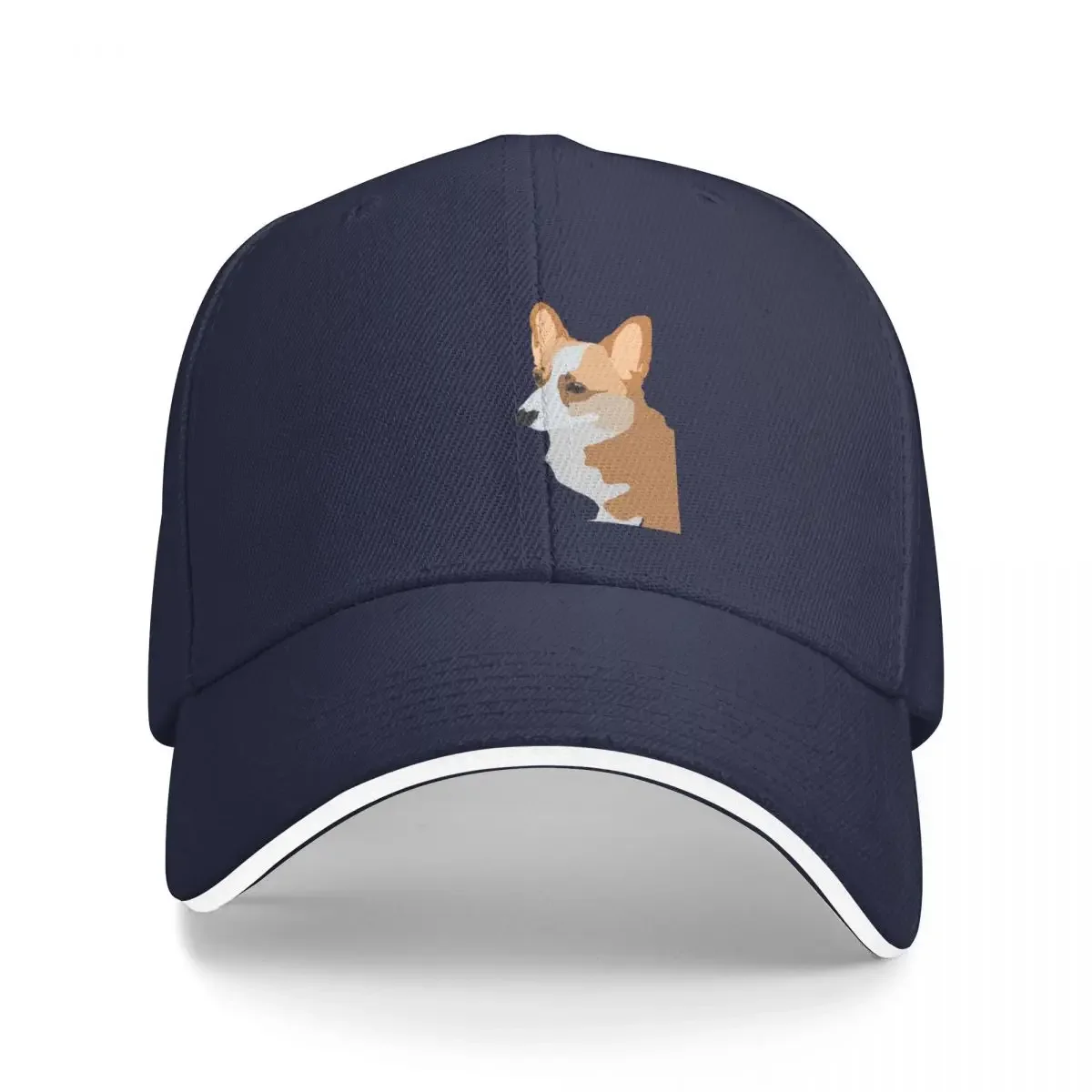 

Corgi PupBaseball Cap Luxury Brand Snapback Cap Hip Hop Sunscreen Caps For Women Men'S