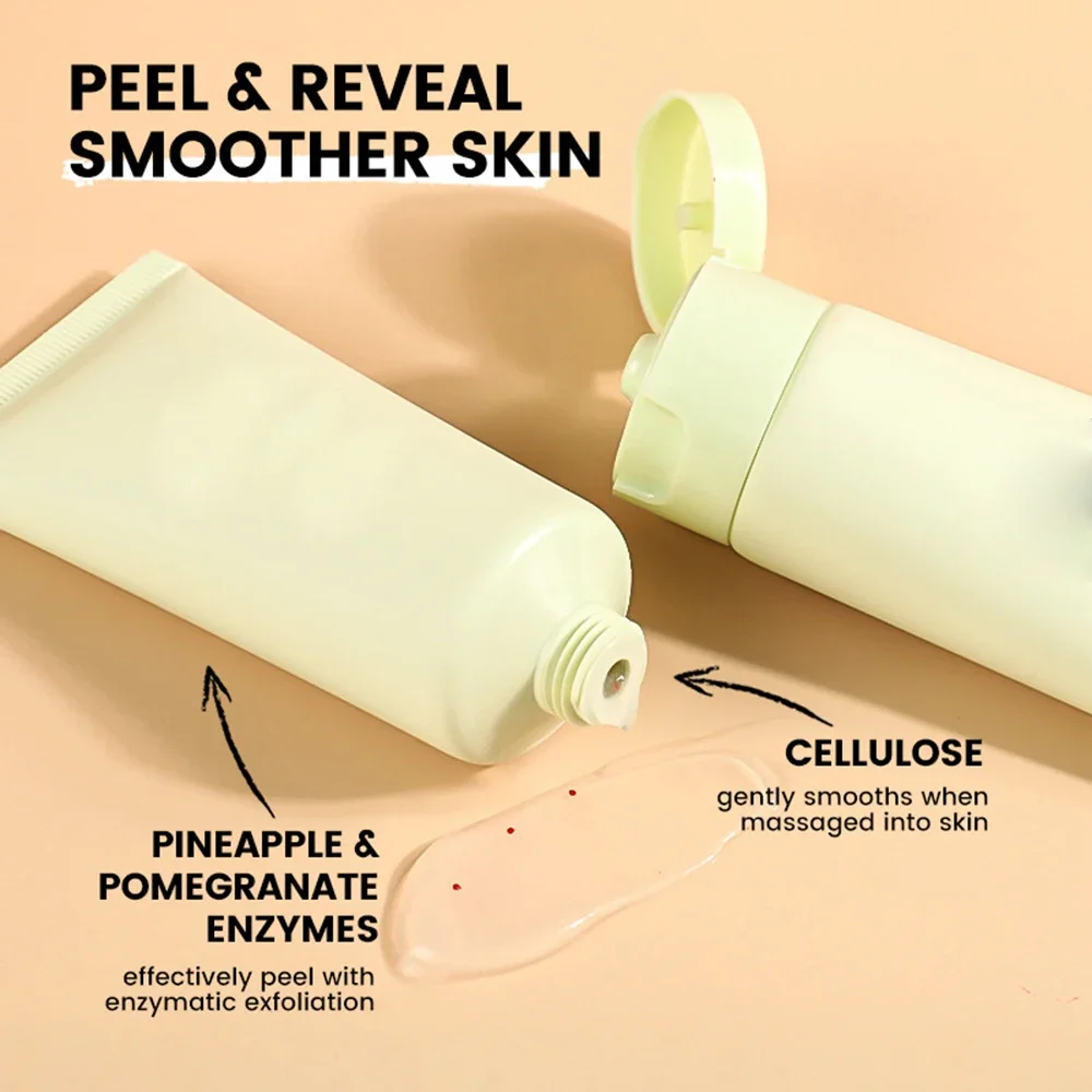 Private Label 60g Exfoliating Gel Custom Bulk Cleansing Remove Dead Skin Makeup Mikd Smooth Skins Texture Moist Easy To Use 5