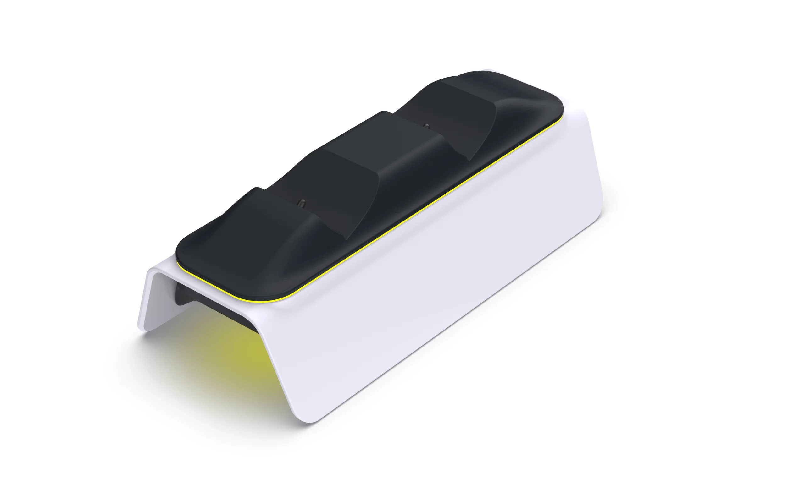 DOBE 듀얼 컨트롤러 충전 독 TP5-0521S (PS5용), 스마트 LED 표시등으로 3시간 안에 2개 컨트롤러 고속 충전