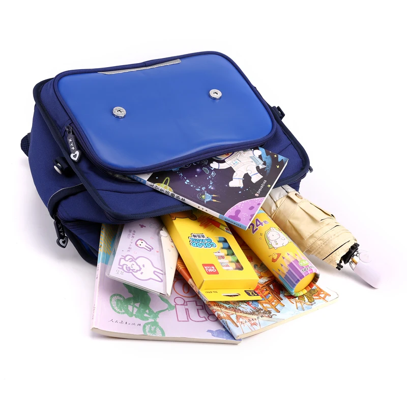 Reflective Strip Backpack Children's High-quality Large Capacity Backpack Primary School Grades 1-3 School Backpack 4