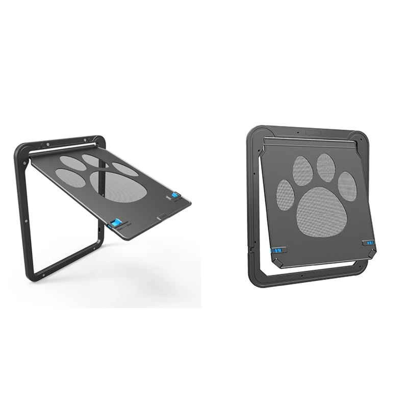 

Gate Opener Controlled Dog Door Flap Gate Opener Controlled Entry Electronic Screen Window Protector Wall Mosquito Net (Small)