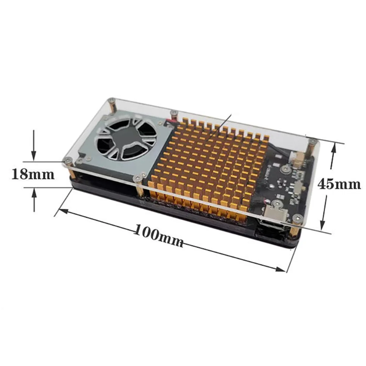 ABAN 휴대 전화 라디에이터 5V 2A 반도체 쿨러 Diy 태블릿 노트북 USB 팬 냉각 음소거 방열판