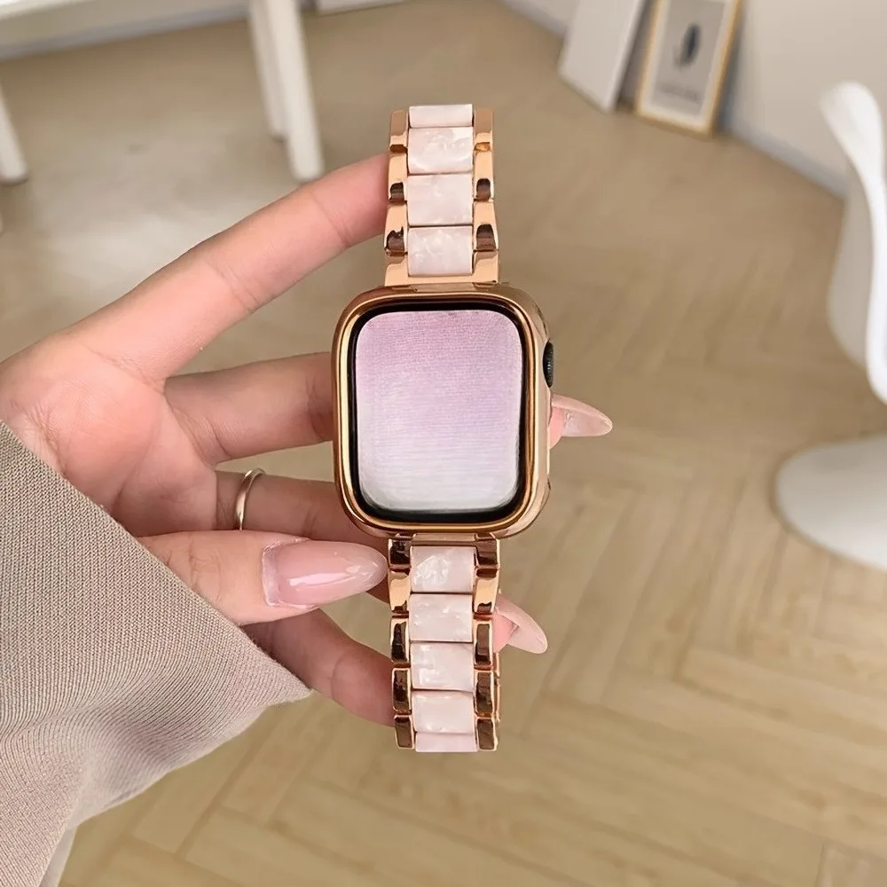 Elegant Resin Band for Women, Adjustable for a Custom Fit (Watch Not Included)