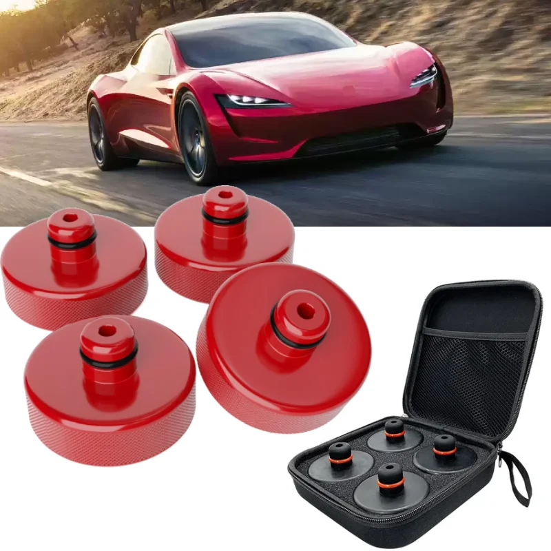 Car Lifting Tool Jack Pad for Tesla Model 3 Y S X Rubber Pads Lifting Adapter Tool Chassis Case Lift Point Support Car Accessories