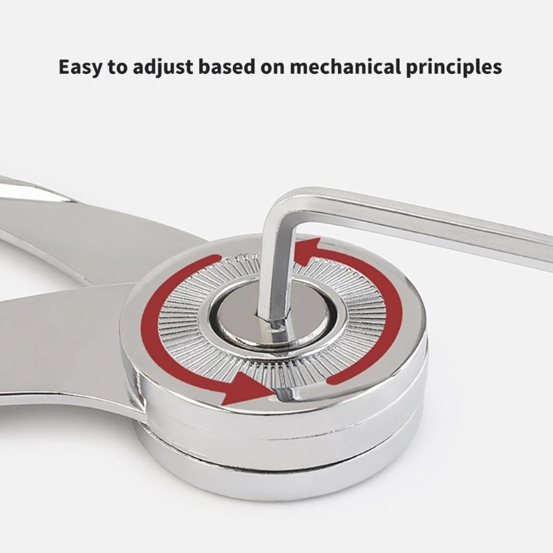2Pcs Heavy Duty Hinge Lid Support Hinge Soft Close Chest Cabinet Lid Stay Folding Hinges Easy to Install B03E
