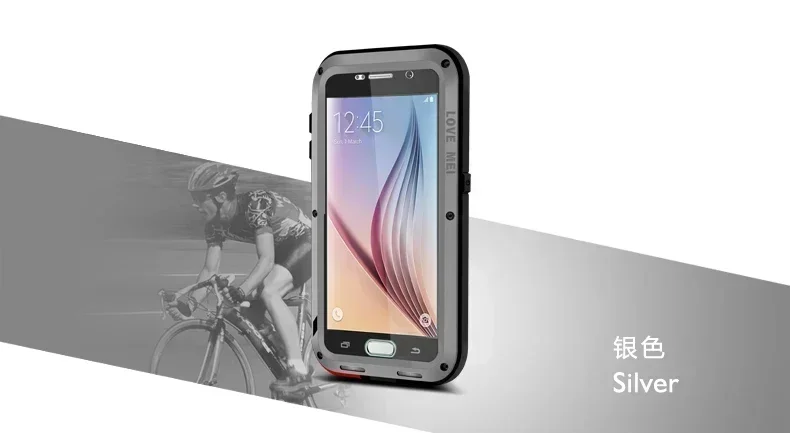 LOVE MEI Heavy-Duty Armor Resistant Metal Case - Universal Fit