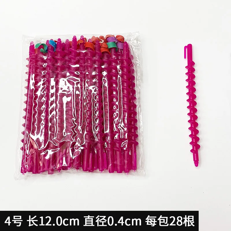Hair Curling Tools 20/28Pcs Professional Heatless Hair Curler No Heat Hair Rollers Sleeping Soft Spiral Curls Lazy Perm Curling Rod Rollers