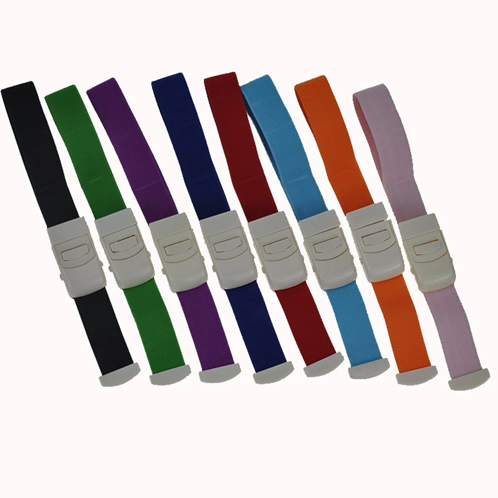 10 Pcs Tourniquet Emergency with Buckle Quick Release Bandage Blood Bend Elastic