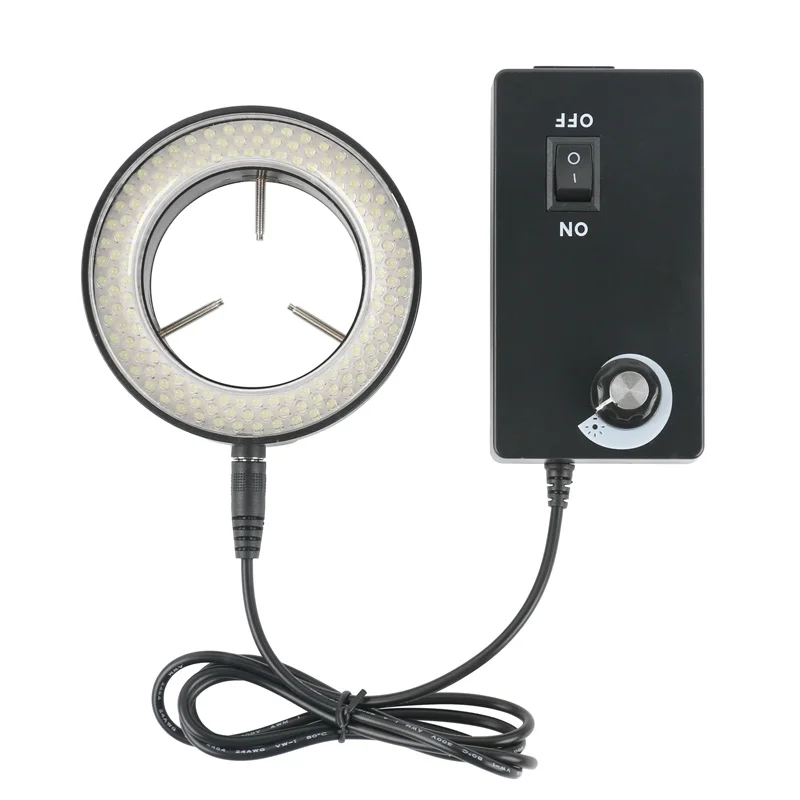 

Adjustable 144 LED Ring Light Lamp Micorscopio Illuminator For Binocular Trinocular Stereo Microscope Digital Video Camera