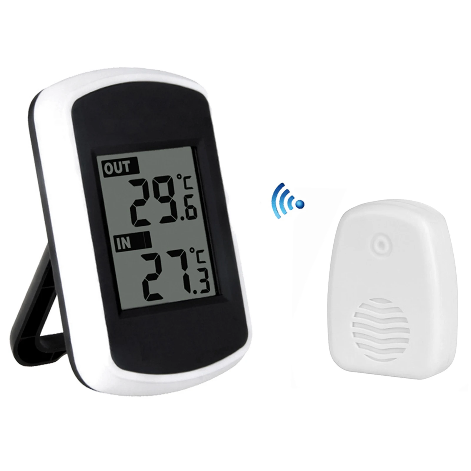 Digital Thermometer Hygrometer LCD Digital Wireless Indoor Outdoor Thermometer Temperature Measurement  Tester