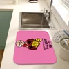 Japan Fashion Hysteric Mini Non-slip Fast Water Absorption Anti-scalding Imitation Tile Printing Coffee Machine Draining Pad 3