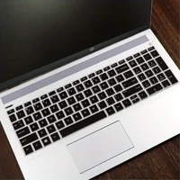Protecteur de clavier en silicone uniquement pour les couvertures de clavier d'ordinateur portable HP série 15 2