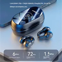 New Model 2026 X51 Wireless Earbuds Bluetooth Headset Charging Earphones Bone Conduction Headphones Sport With Mic free 4