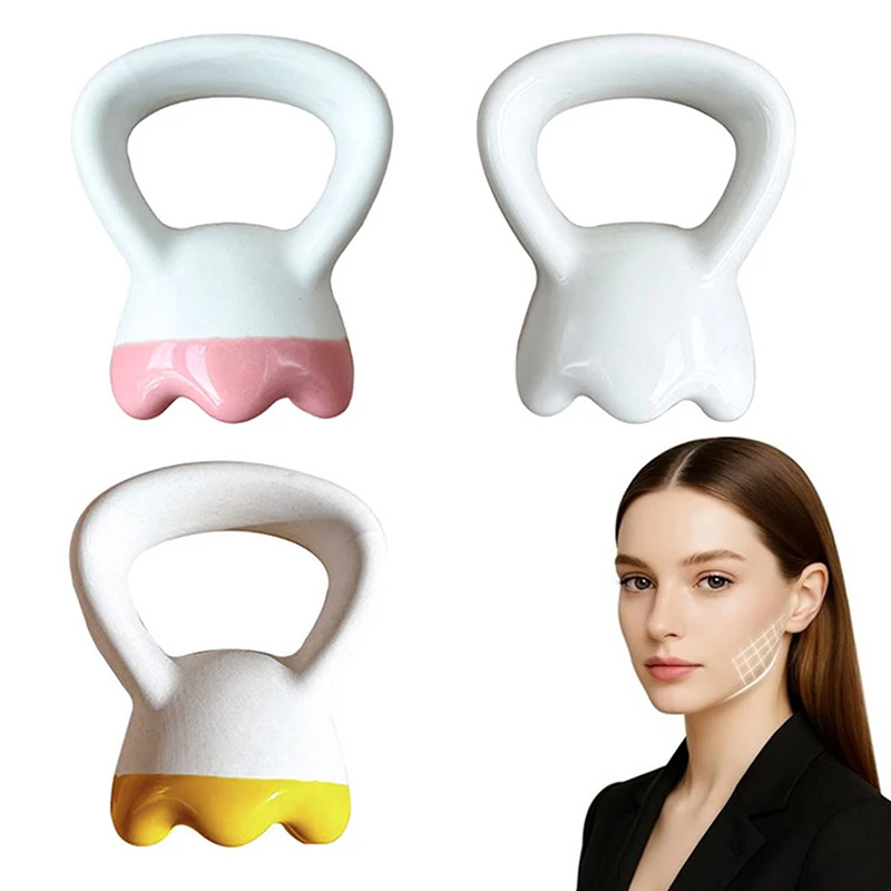 Massage Gua Sha Platte Keramik Guasha Massage Board Ring Form Hautstraffung Kompakt Ergonomisch Für Gesicht Kopf Schulter Knie – Detail 1