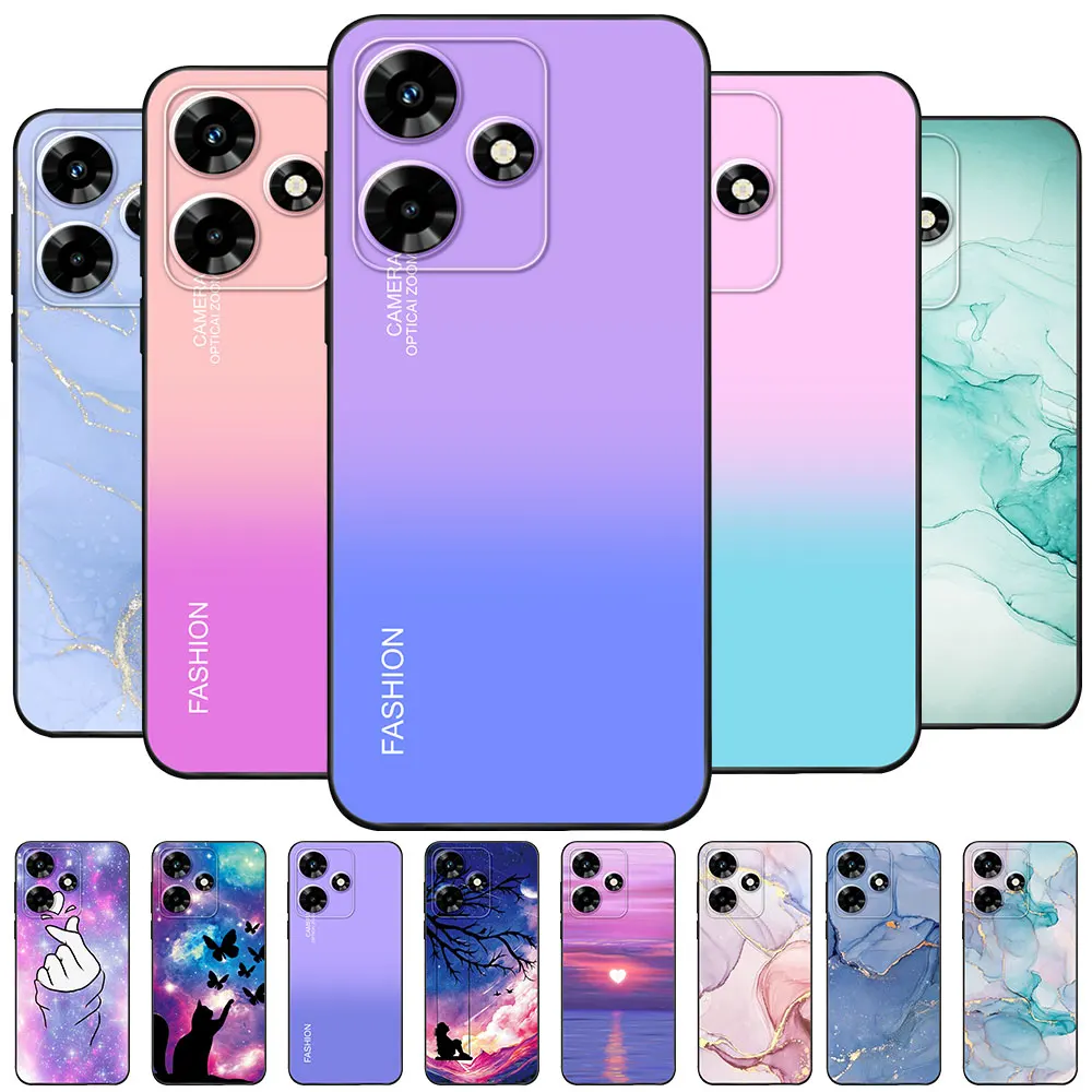 Custodia Per Infinix Hot 30 Coque Tpu Silicone Morbido Per Infinix Hot 30 Play Phone Funda Per Infinix Hot 30I 30Infc Cover Paraurti