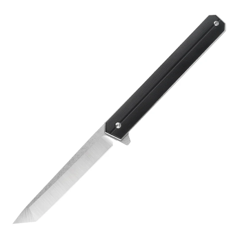 

Карманный нож HWZBBEN J063 G10 с рукояткой, уличный складной Клинок с лезвием D2 для кемпинга, охоты, путешествий