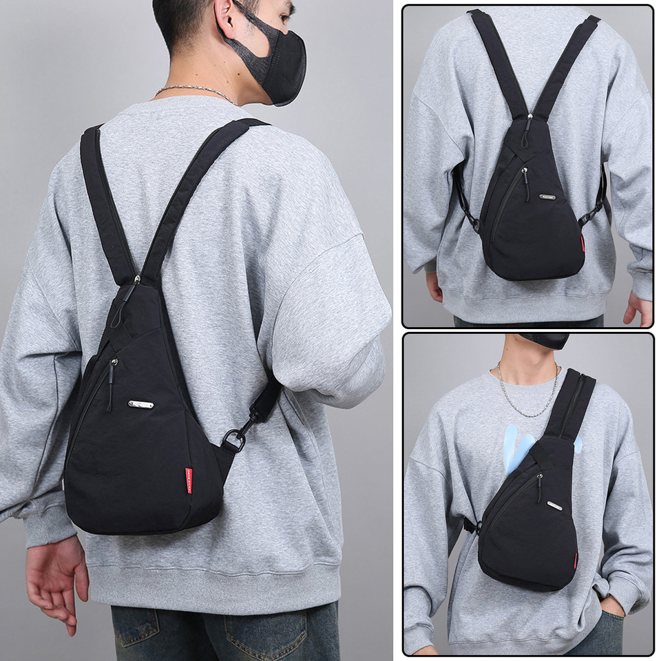1pcs Sling Bag - Small Crossbody Backpack Shoulder Casual Daypack Rucksack for Men Women Daypack Travel Hiking