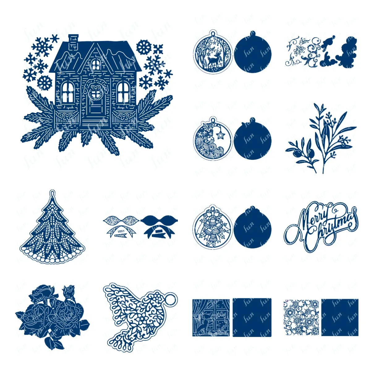 

Metal Cutting Dies for Diy Scrapbooking Crafts Sentimental Snowflakes Festive Lacy Dies Cut Stencils Album Template Decoration