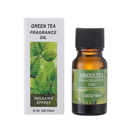 Premium Scented Oil Refill with Dropper for Car and Home Fragrance (Green Tea)