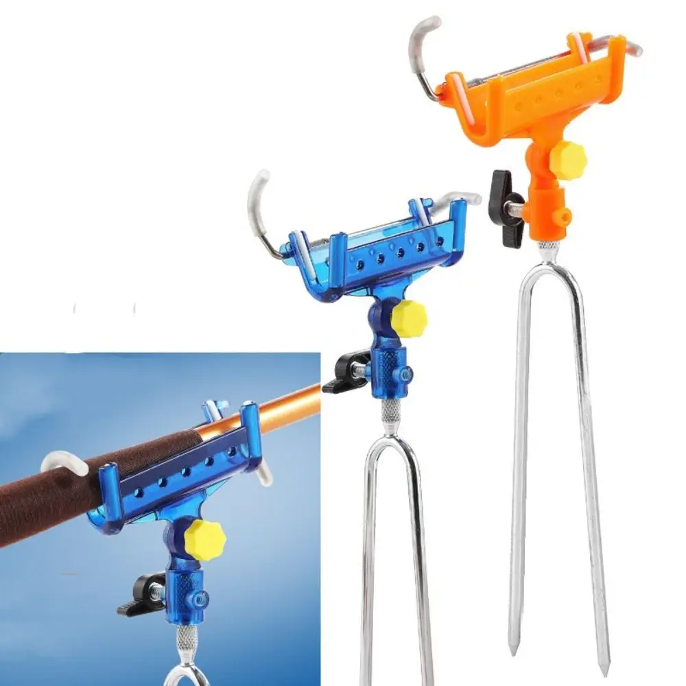 Quality Stainless Steel Support Adjustable Fishing Rack Fishing Rod Holder Turret Bracket Self-Locking hot sale adjustable waist belt fishing supplies fishing rod belly support stand up pole holder for boat sea fishing accessories