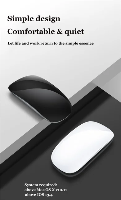 Magic Mouse Mouse Con Bluetooth Para Ipad Ratón Mágico Para Apple