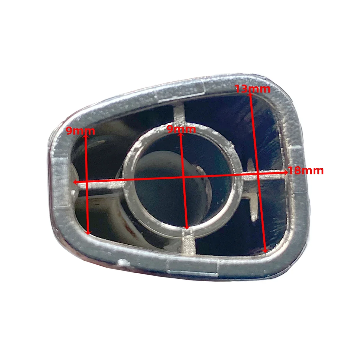 New Chrome Hand Brake Release Push Button Switch Push Button Switch Handbrake Switch Cover Handbrake Button Cover Handbrake Lever Button For Skoda Octavia 3 mk3 A7 5E RS Combi Seat Leon 5F SC ST 2013-5F0711333A