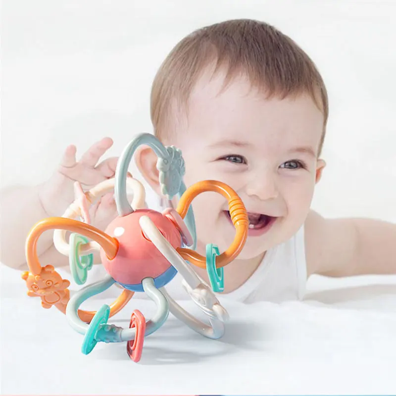 Baby Toys Rattles Bed Bell Teethers For Newborn Baby Hand Grasp Ball Develop Infant Toys Educational Toys For  0 12 Months - 2