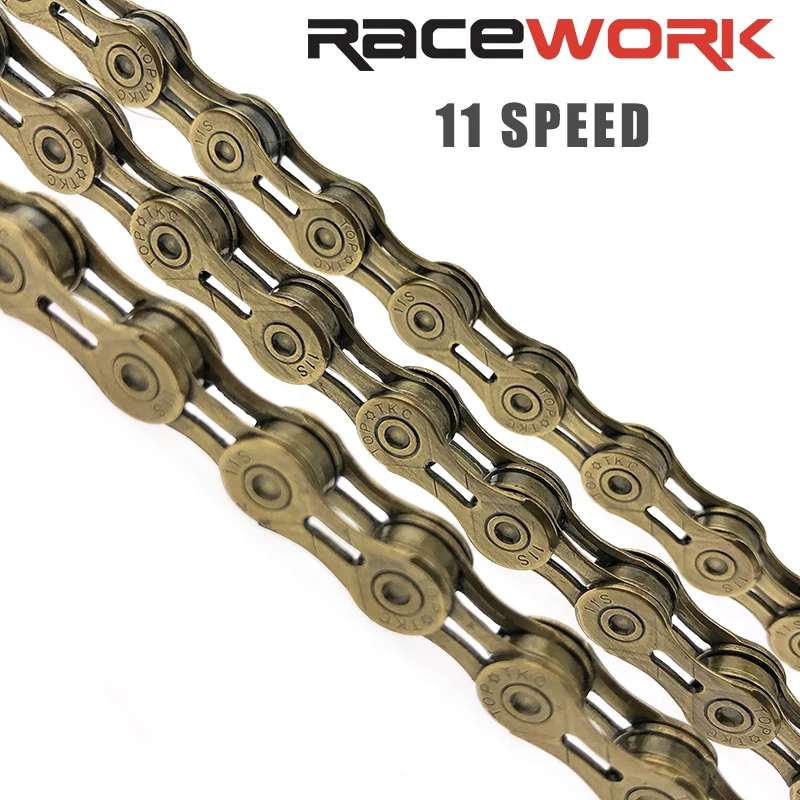 

Цепь велосипедная RACEWORK X11SL, 11 скоростей, 116L, 247 г