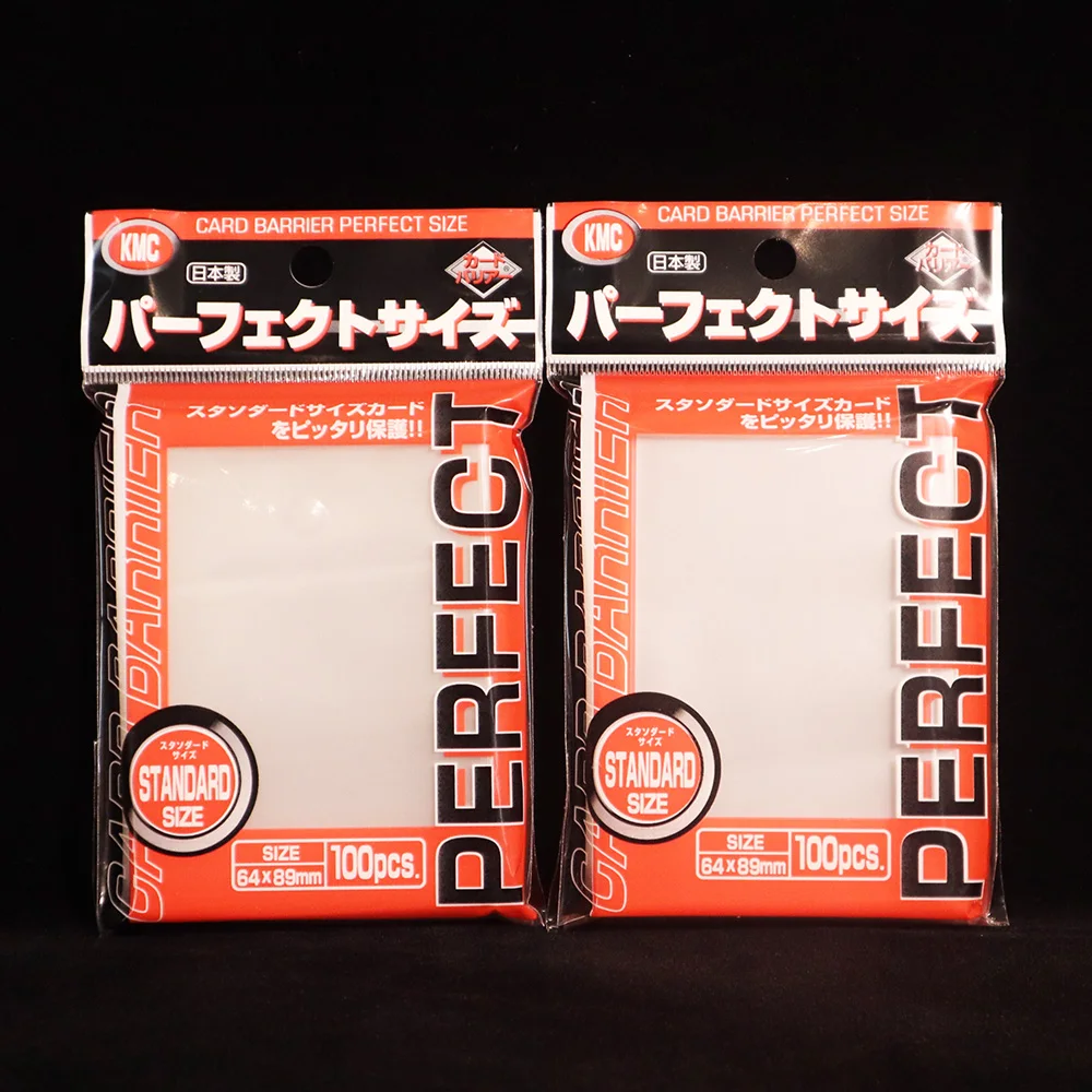 Original Kmc Card Sleeves Board Games Barrier Protector Trading Cards Cover  Super Hard Perfect Fit Standard Transparent Outer - Playing Cards -  AliExpress