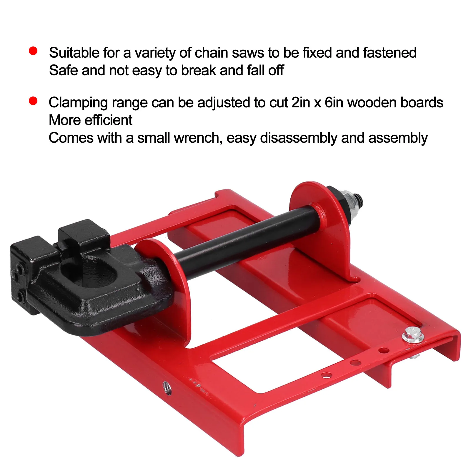 Chainsaw Mill Lumber Cutting Guide Vertical Mini Portable Wood Timber Milling Attachment