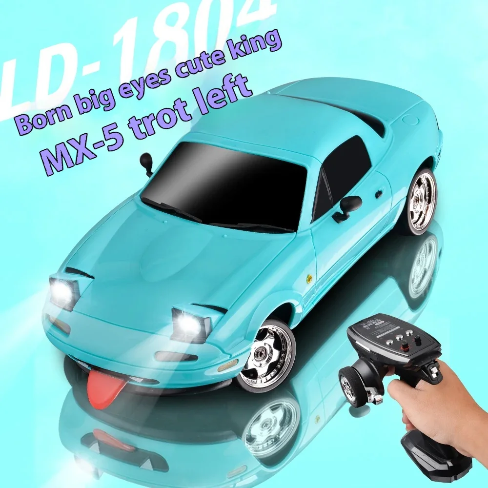 1:18 New LD1804 mazda Mx5 Premium Version Rc Drift Car Rc Cars With A Gyroscope Rear-Wheel Drive Toy Car Birthday Toys For Boy 3