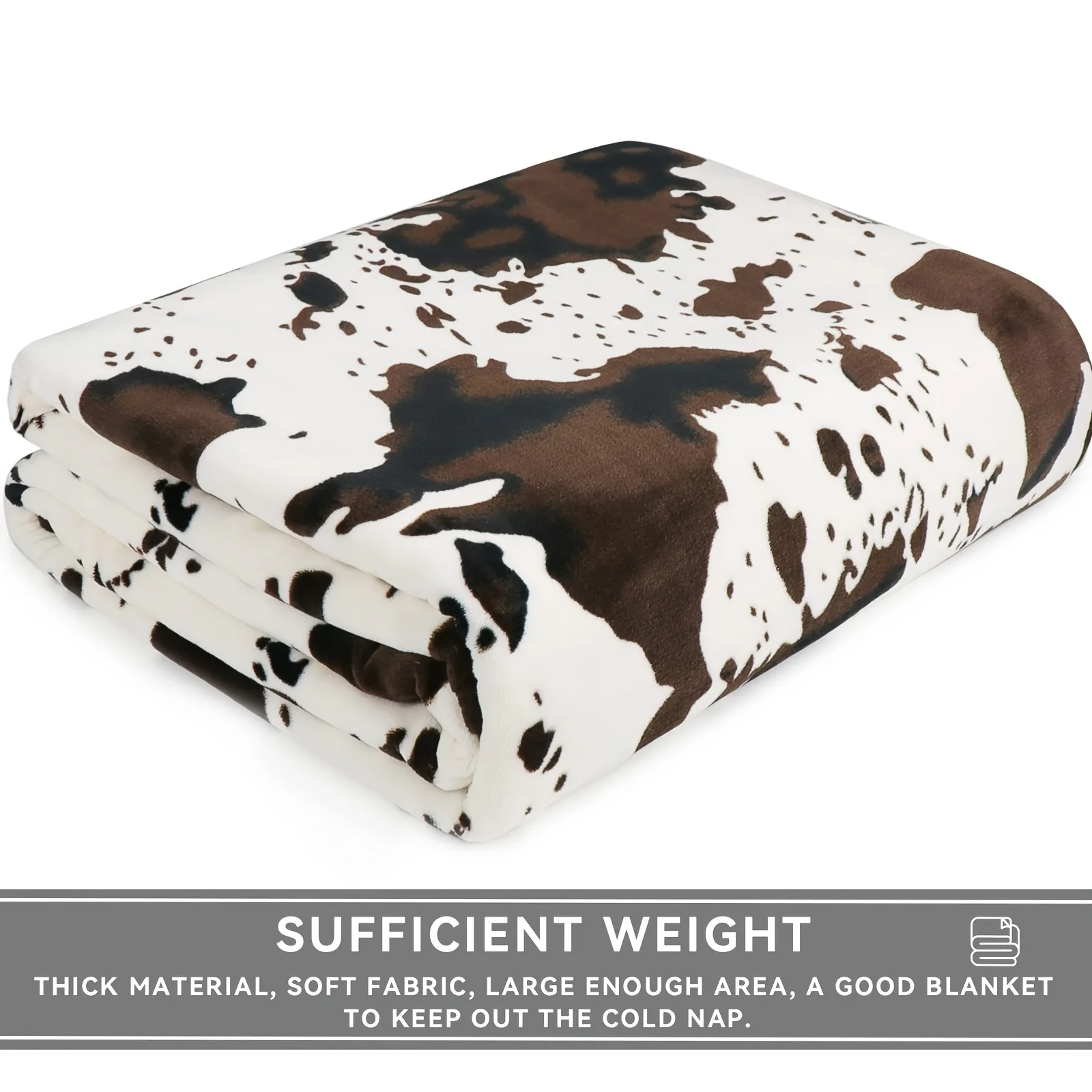 Cow Print Animal Print Heated Blanket Noon: Online Shopping UAE