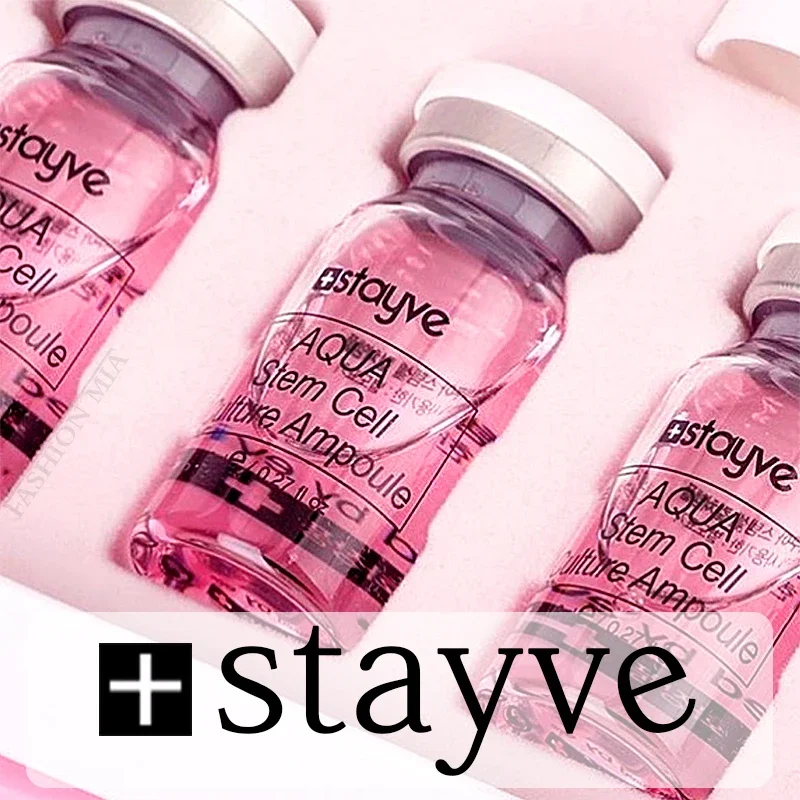 Korea Stayve BB GLOW Crosslinked Hyaluronic Acid Facial Essence 8ml HA Collagen BB GLOW Ampoule Facial Repair Rejuvenation Serum 6