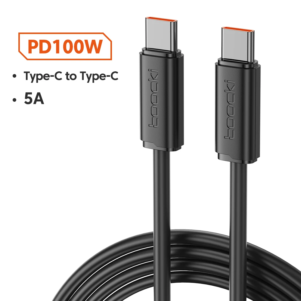Toocki 1M 100W USB-C Fast Charging Cable