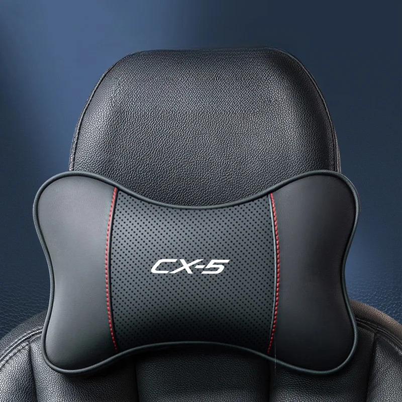 1개 자동차 장식품 시트 헤드레스트 자동차 목베개 마쓰다 CX5 CX-5 CX 5 2020 2021 2019 2018 2022 2023 액세서리 인테리어