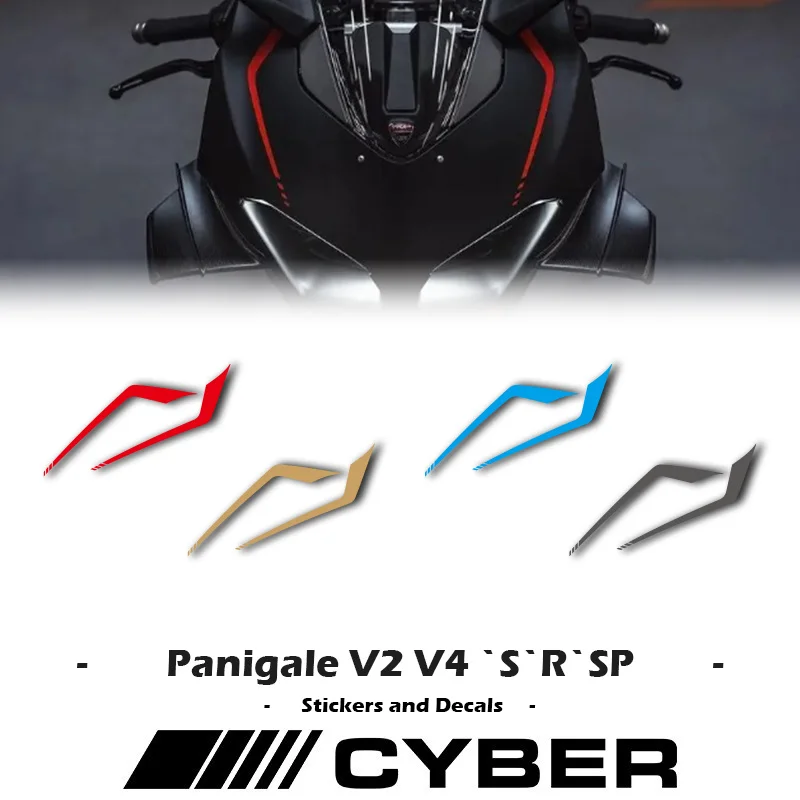 New-V4SP-Version-V4R-V4S-Fairing-Shell-Front-Sticker-Decal-Lines ...