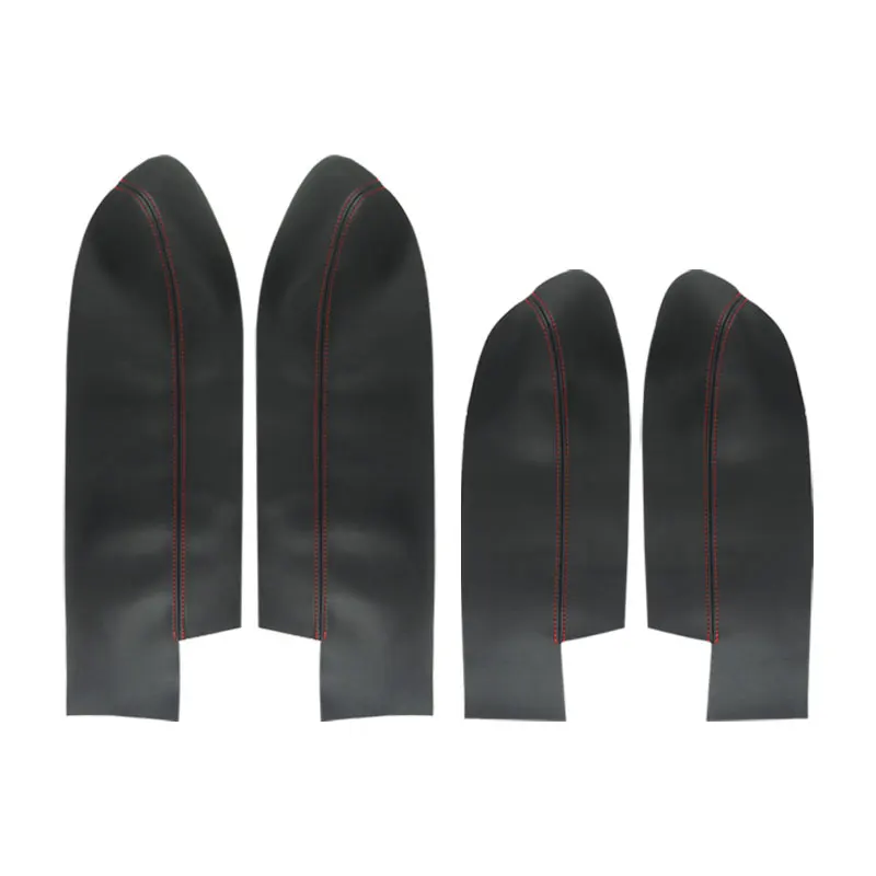 Microfiber Leather Car Seat / Door Armrest Handle Decor Cover Trim for Honda CRV 2007 2008 2009 car armrest cover car door panel cover