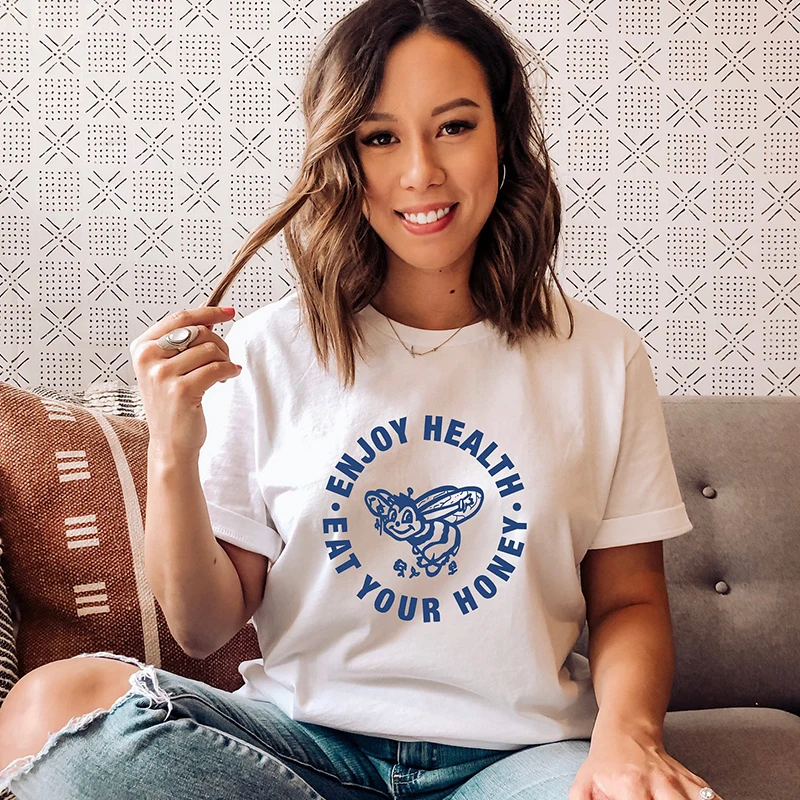 Neck Tops Clothes Dropshipping Tshirt 