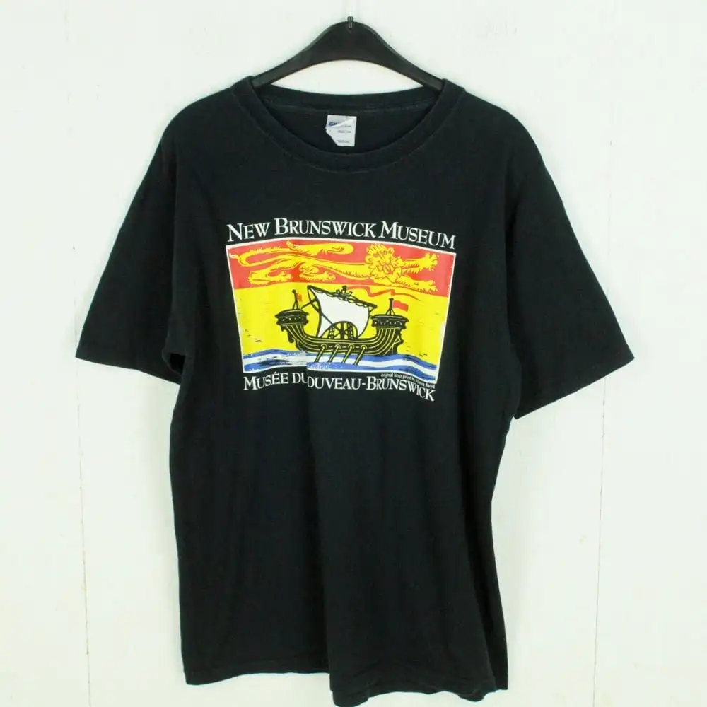 Vintage Souvenir T-shirt L new Brunswick Museum