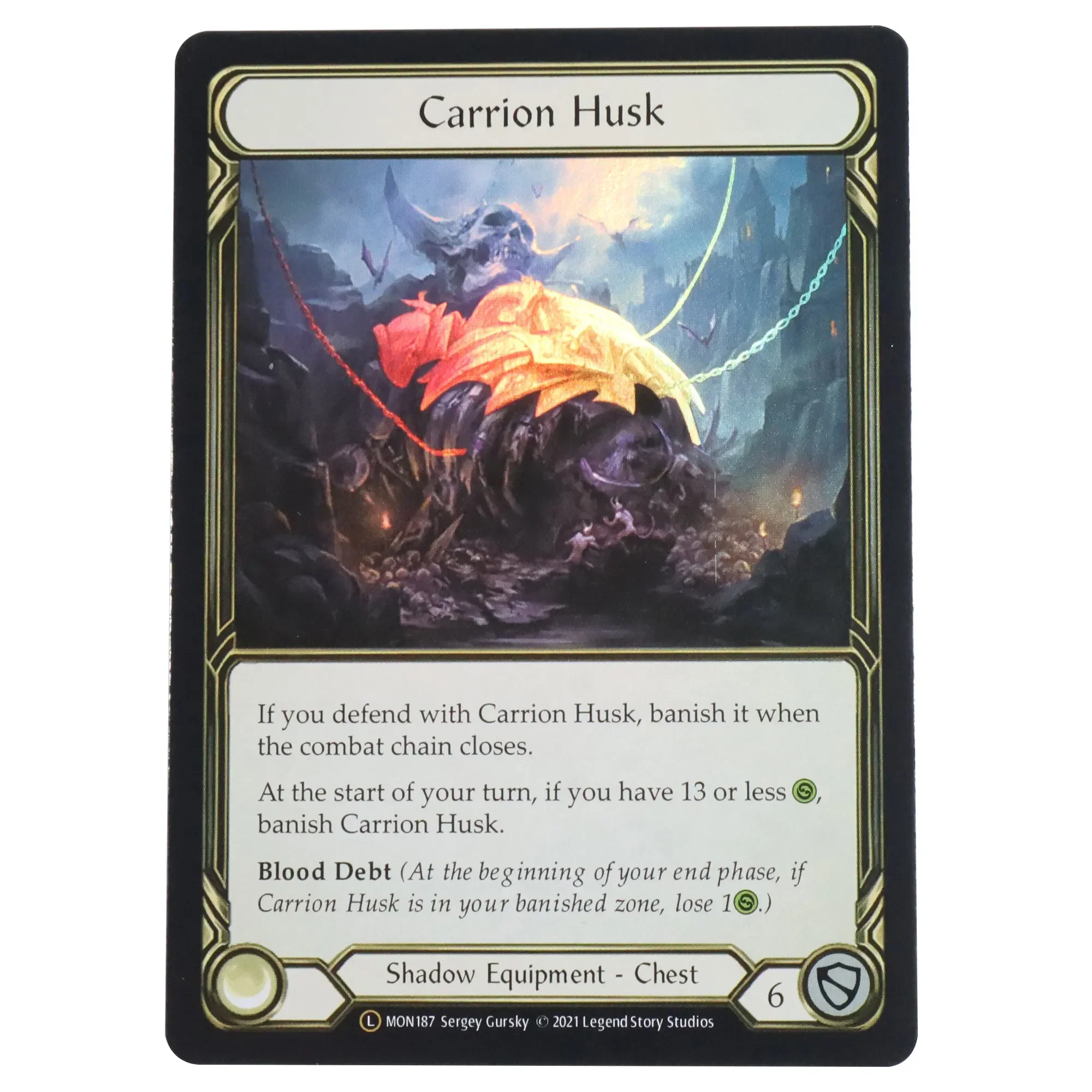 【Cold Foil】Carrion Husk MON 187 Carrion Husk | Monarch (1st Edition) | Star City Games