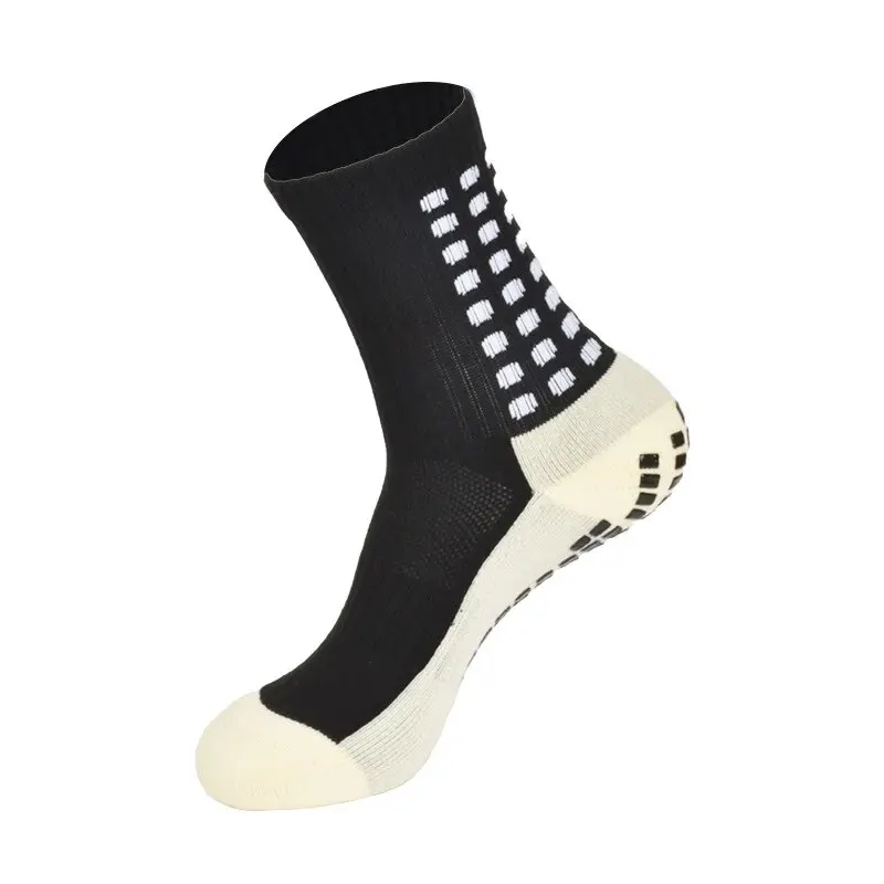 Professional Football Mid-tube Socks Adhesive Towel Sole Non-slip Sports Socks football socks