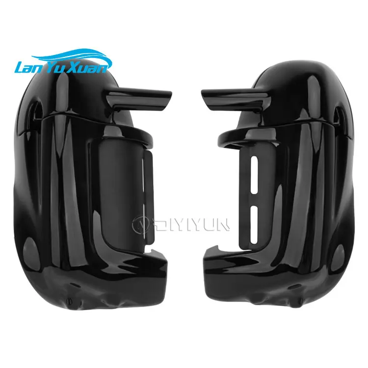 Motorcycle Engine guard speaker vented fairing for harley Touring Street Electra Road Glide road king 1997-2013