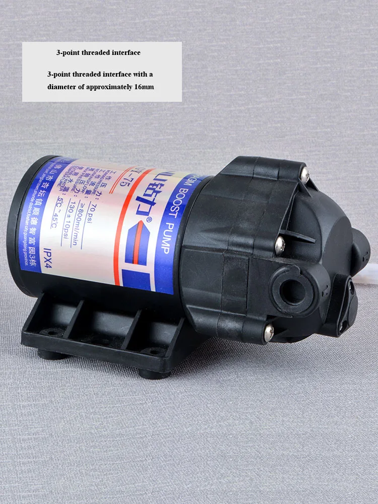Water Purifier with Complete Booster, Reverse Osmosis, Self Priming Pump, Universal Booster, Motor Accessories
